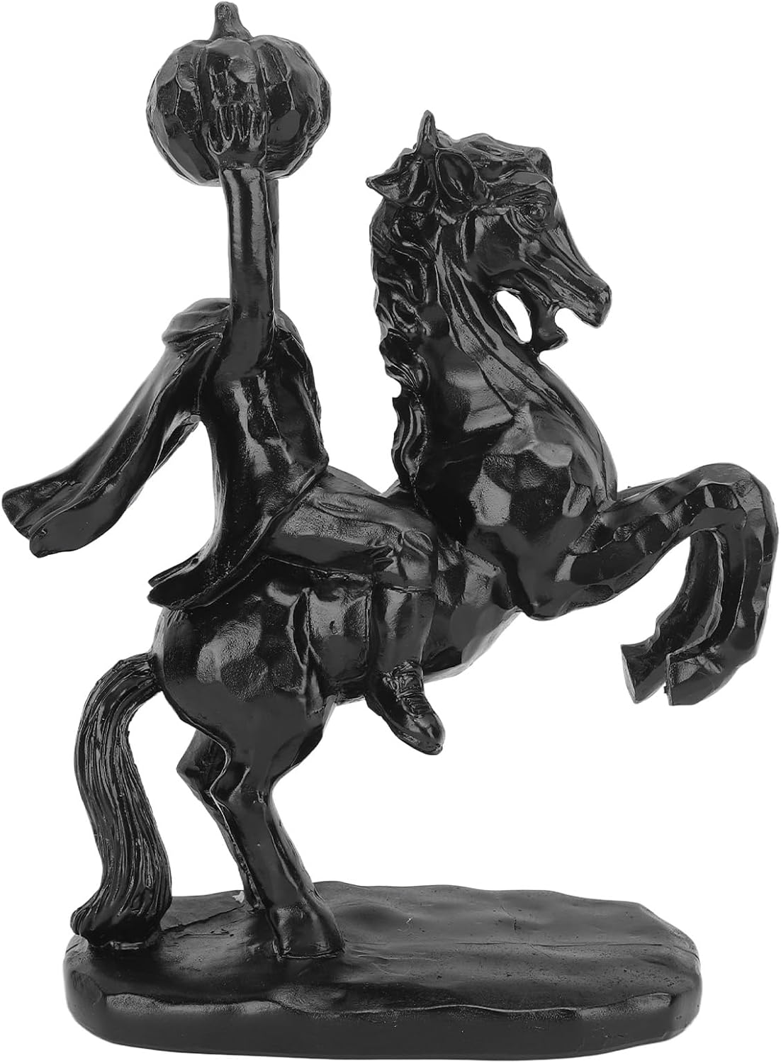 Fdit 22cm Headless Horseman Halloween Statue