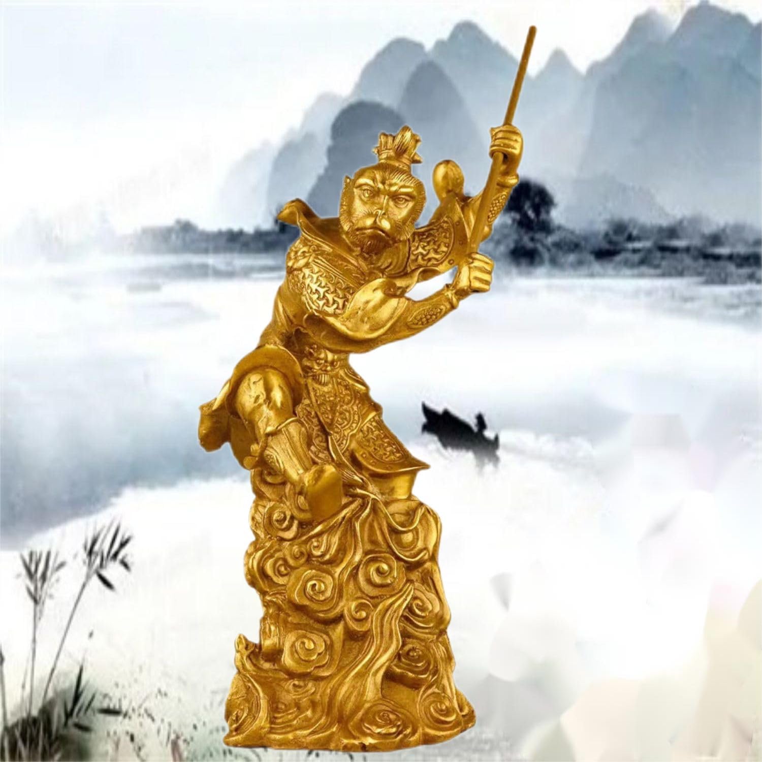 Feng Shui Buddha Statue for Home Decor Good Luck