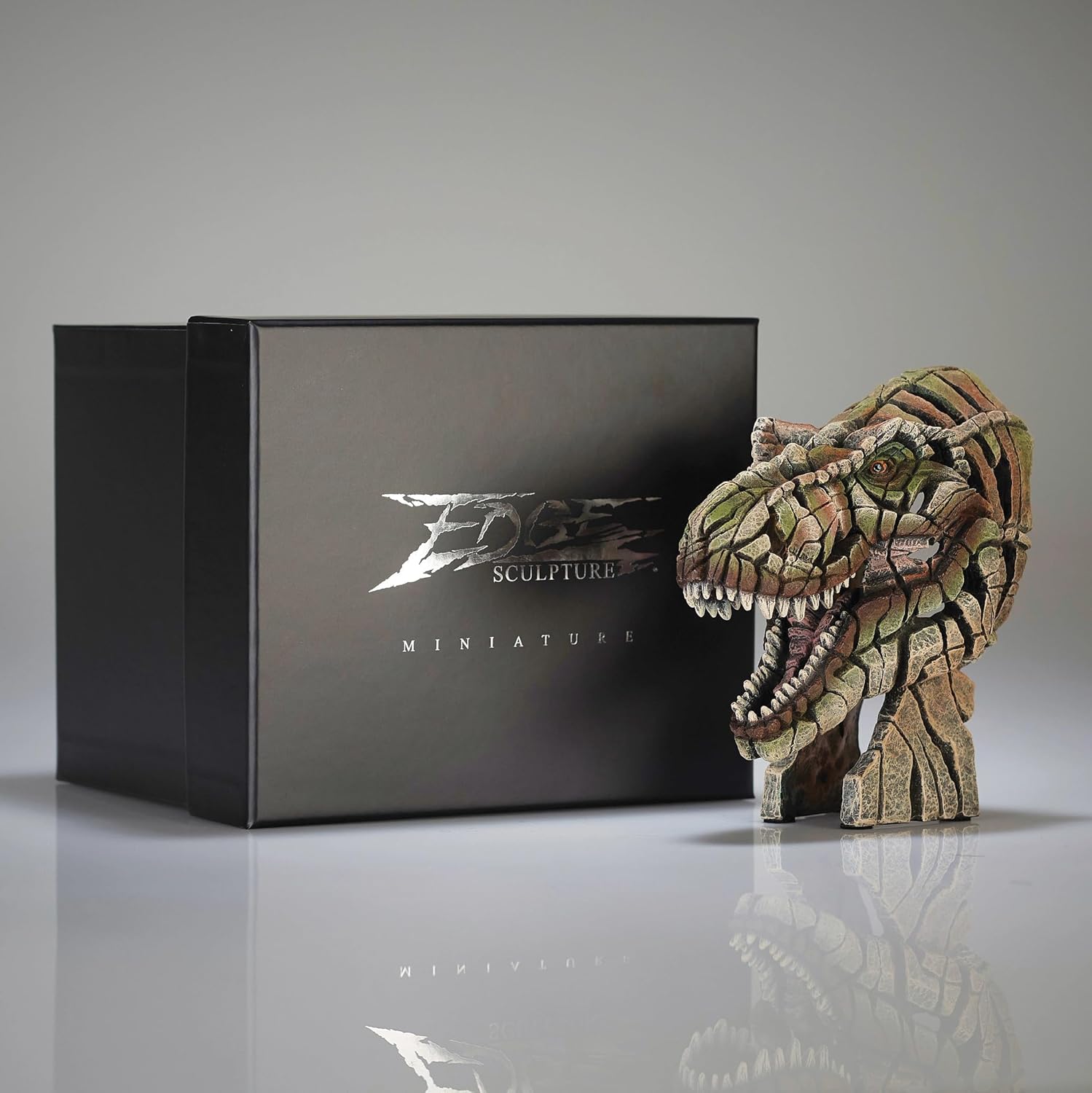 Enesco Edge Sculpture T-Rex Figurine Multicolor