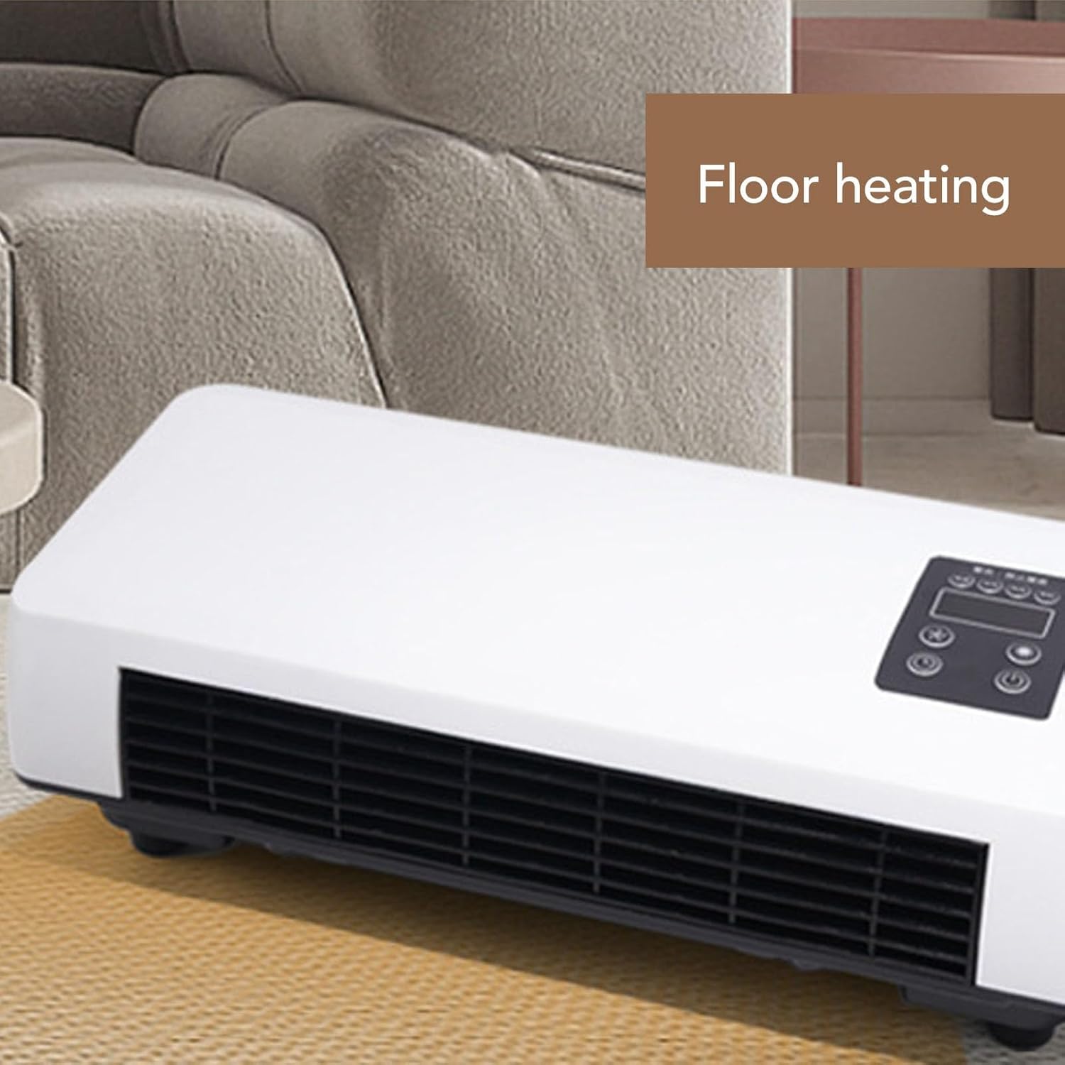 ZJchao 1500W Wall Mounted Space Heater with Towel Rack