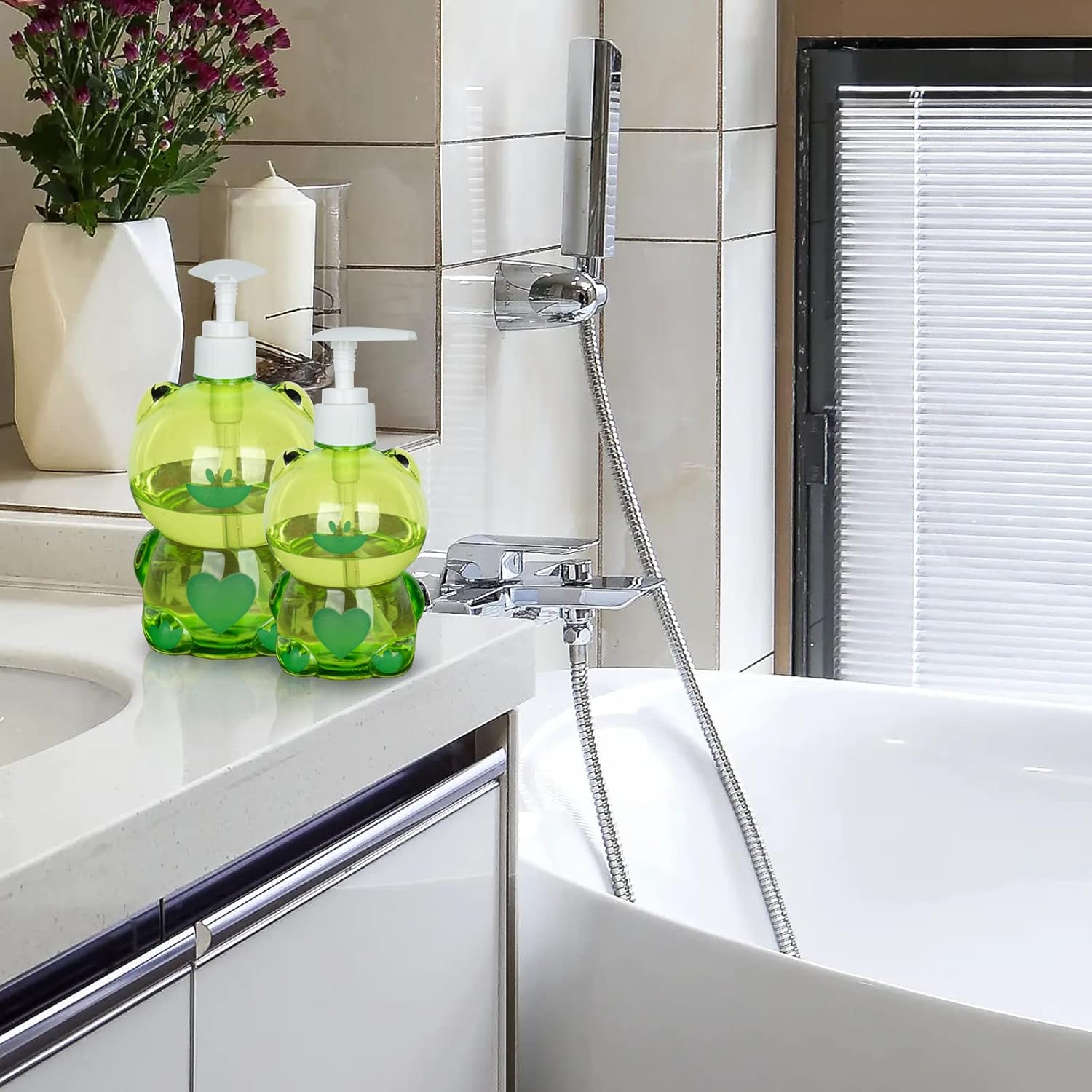 EaicsLaif Frog Hand Soap Dispenser 500ml