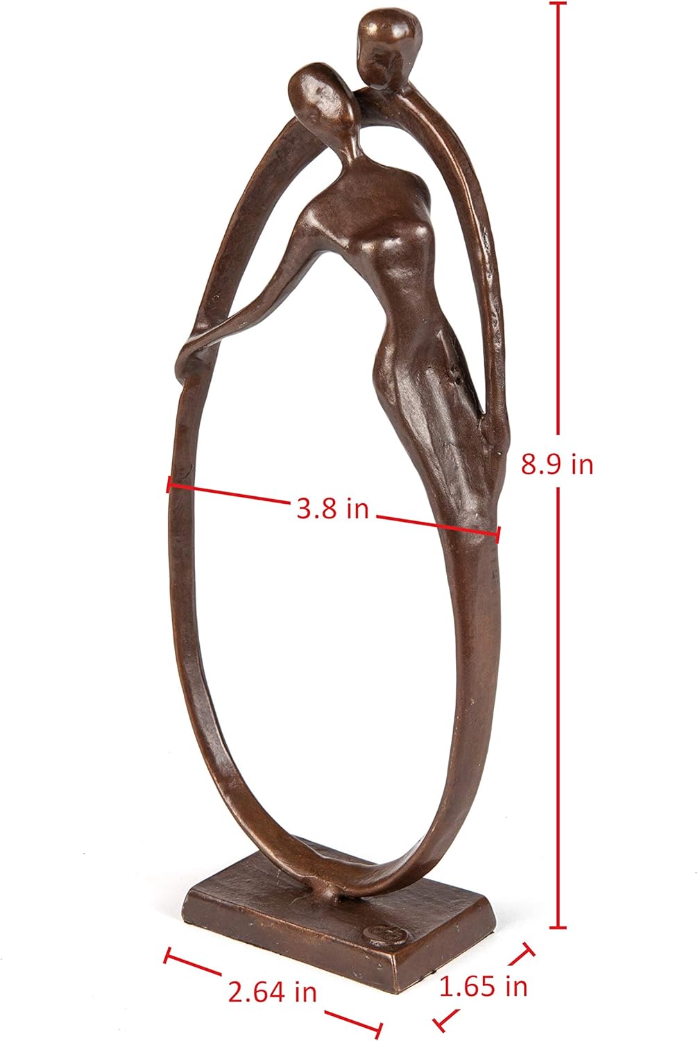Danya B Circle of Love Bronze Sculpture 1
