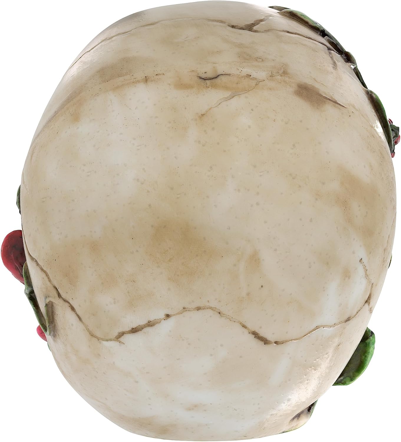 READAEER Human Skull Rose Resin Statue Home Decor