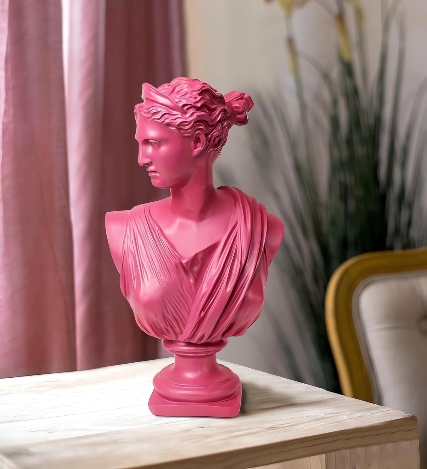 YUEOECOR 12Inch Diana Statue - Classic Greek Bust Figurine