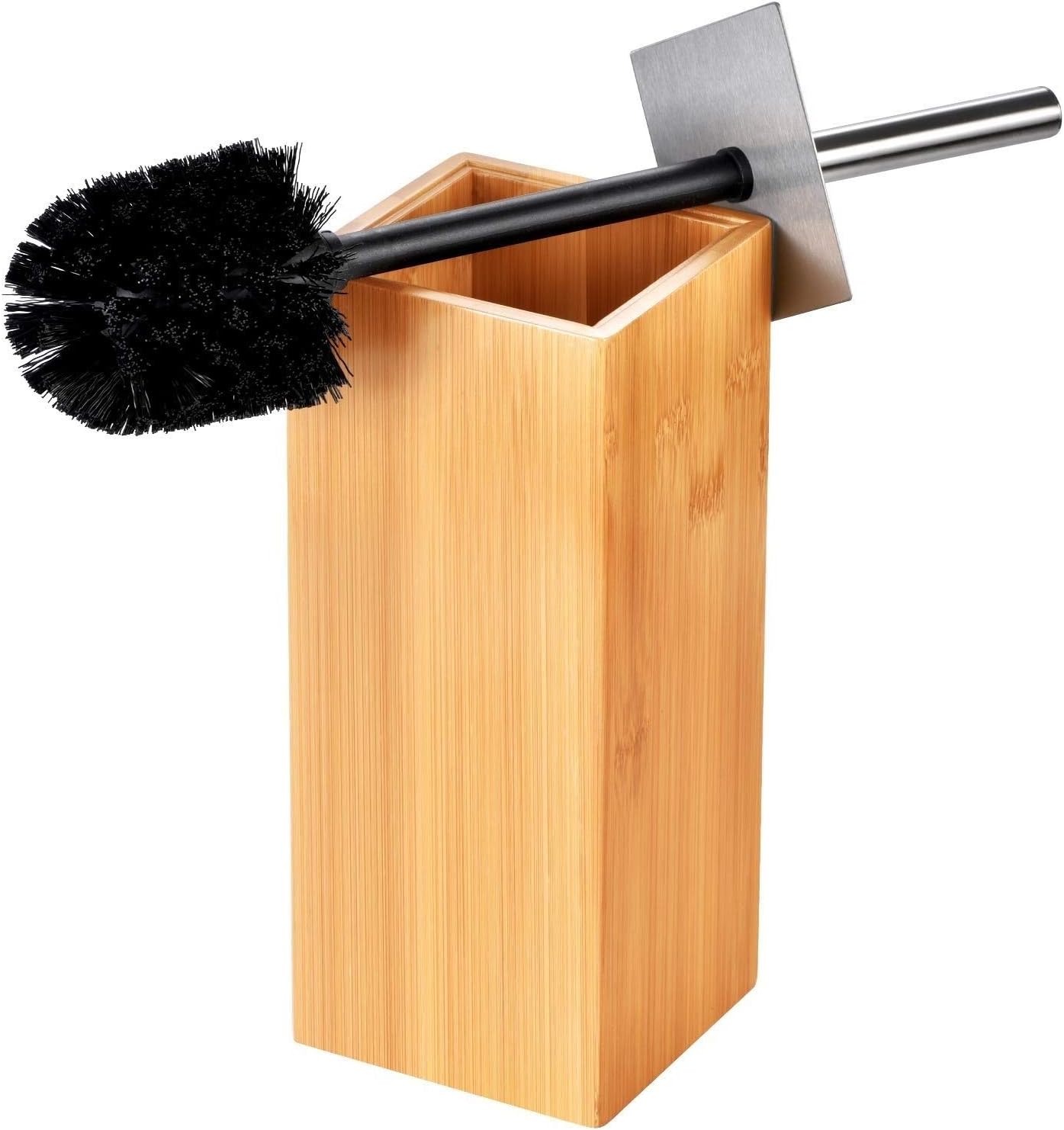 Bamboo Toilet Brush Tall for Eco-Friendly Cleaning