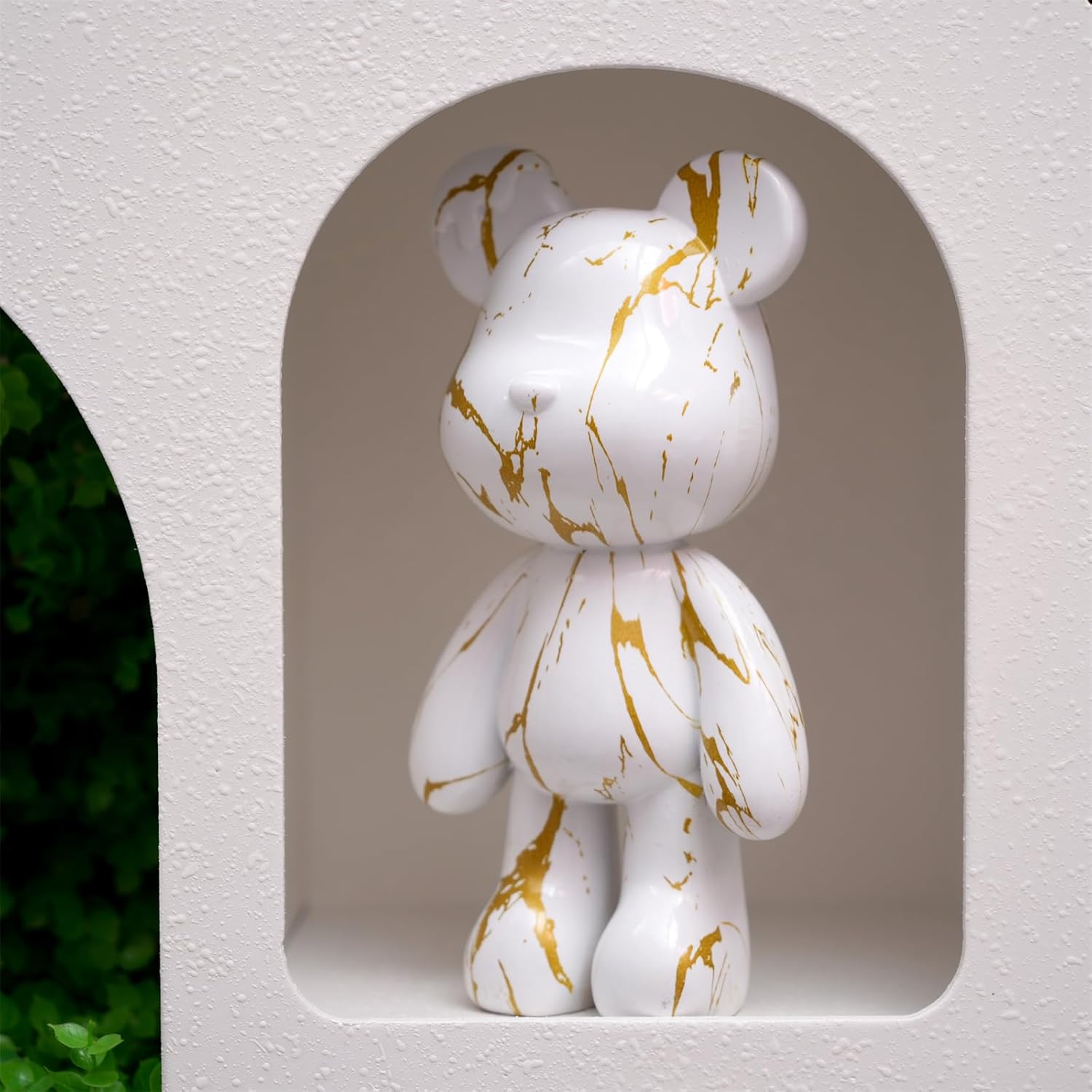 Resin Bear Statue Home Decor Sculpture Ornament