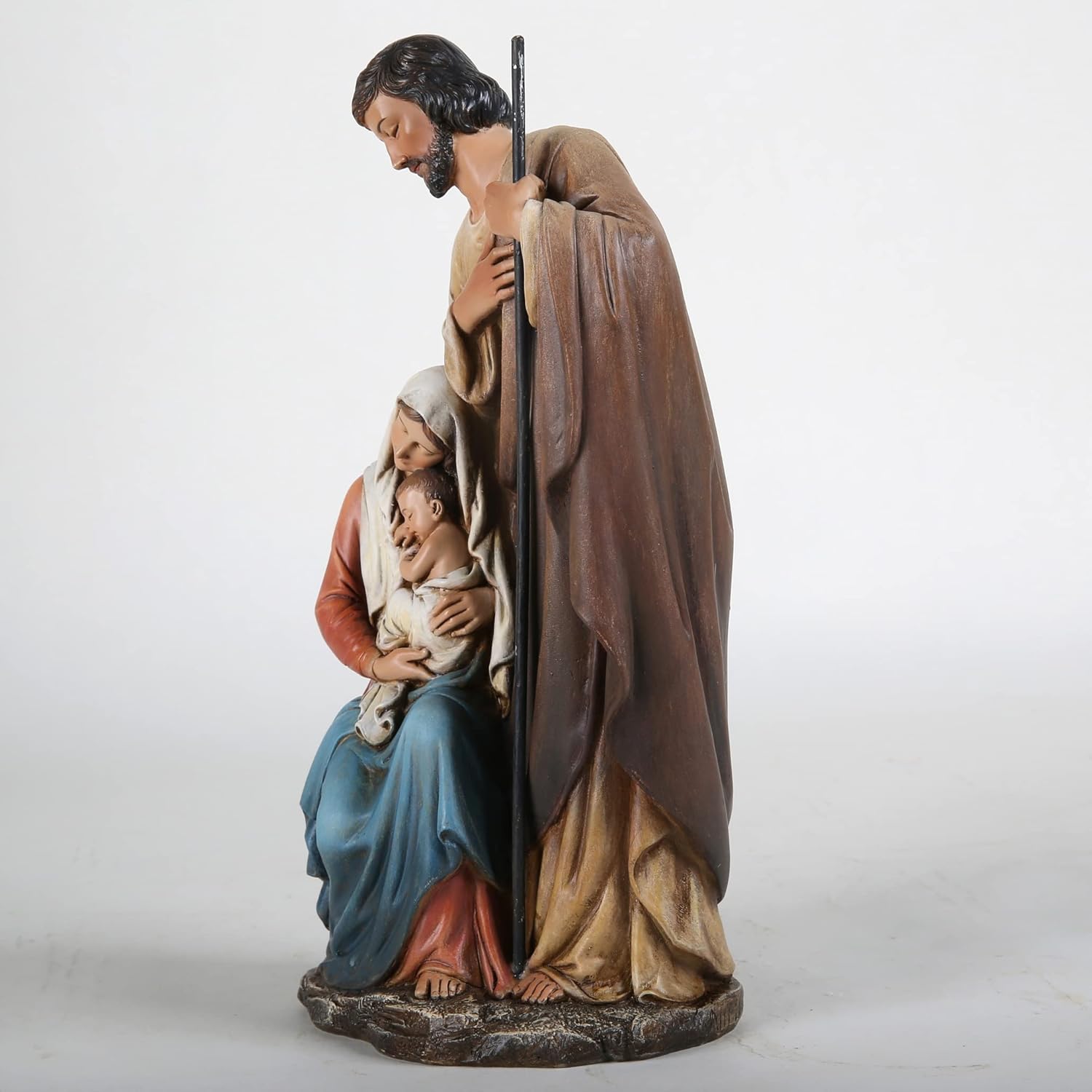 BC Catholic Holy Family Statue 11 Inch Renaissance