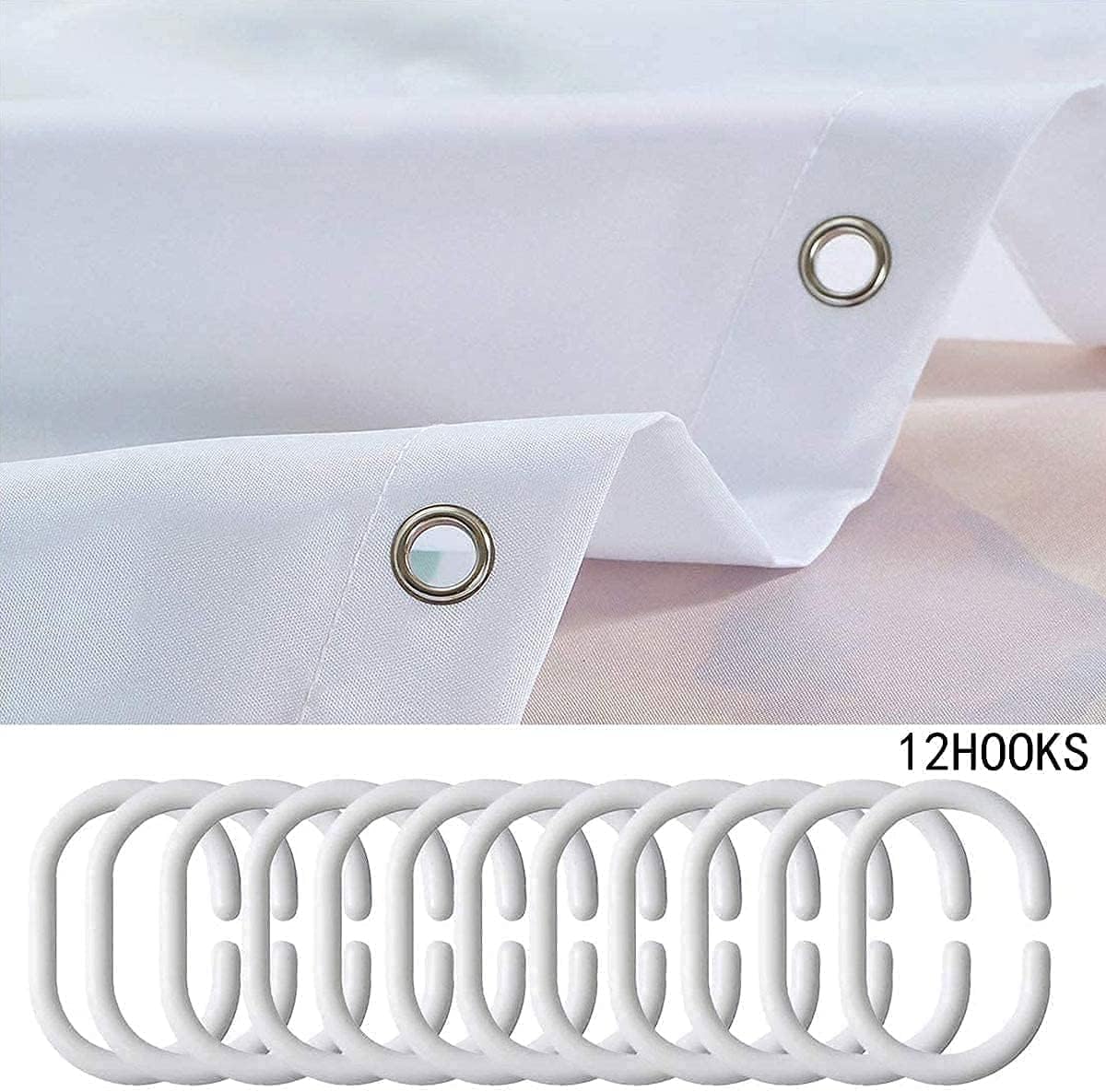 Erosebridal Shark Shower Curtain Set for Kids Men