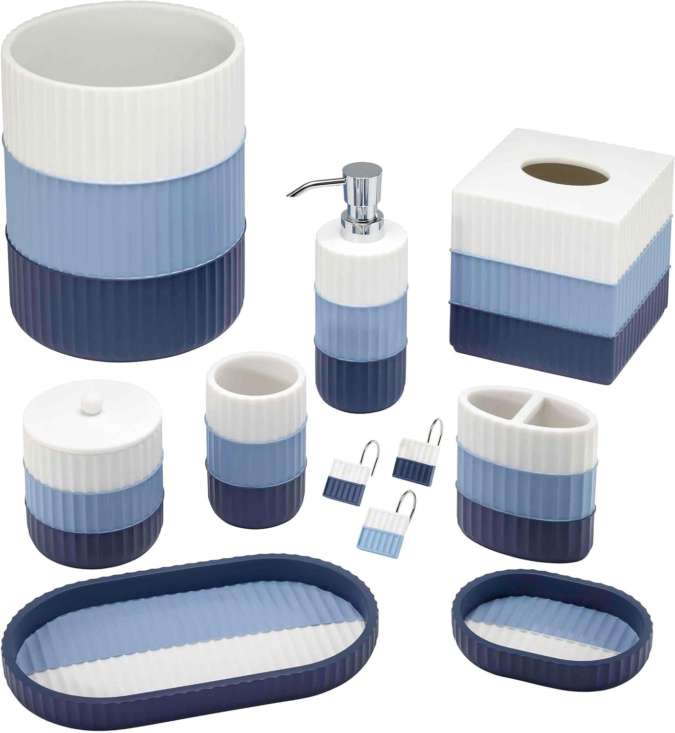 IZOD Tumbler Blue - Modern Bathroom Holder