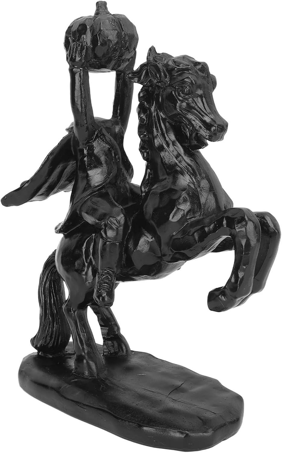 Fdit 22cm Headless Horseman Halloween Statue