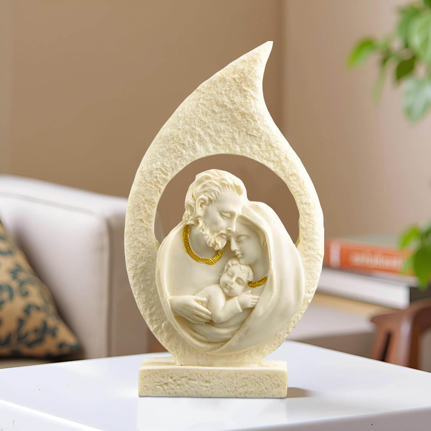 Cici Jimmys Retro Holy Family Figurine 472 Inch Christmas Decor