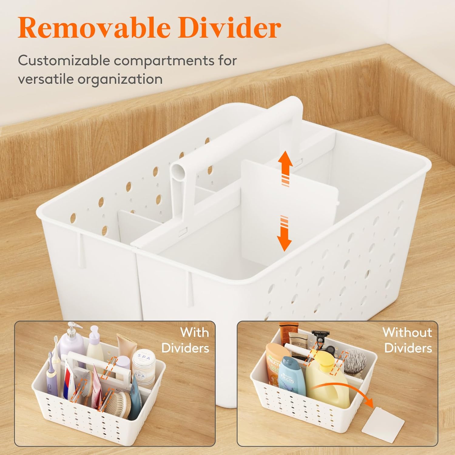 Lifewit Portable Shower Caddy with Handle