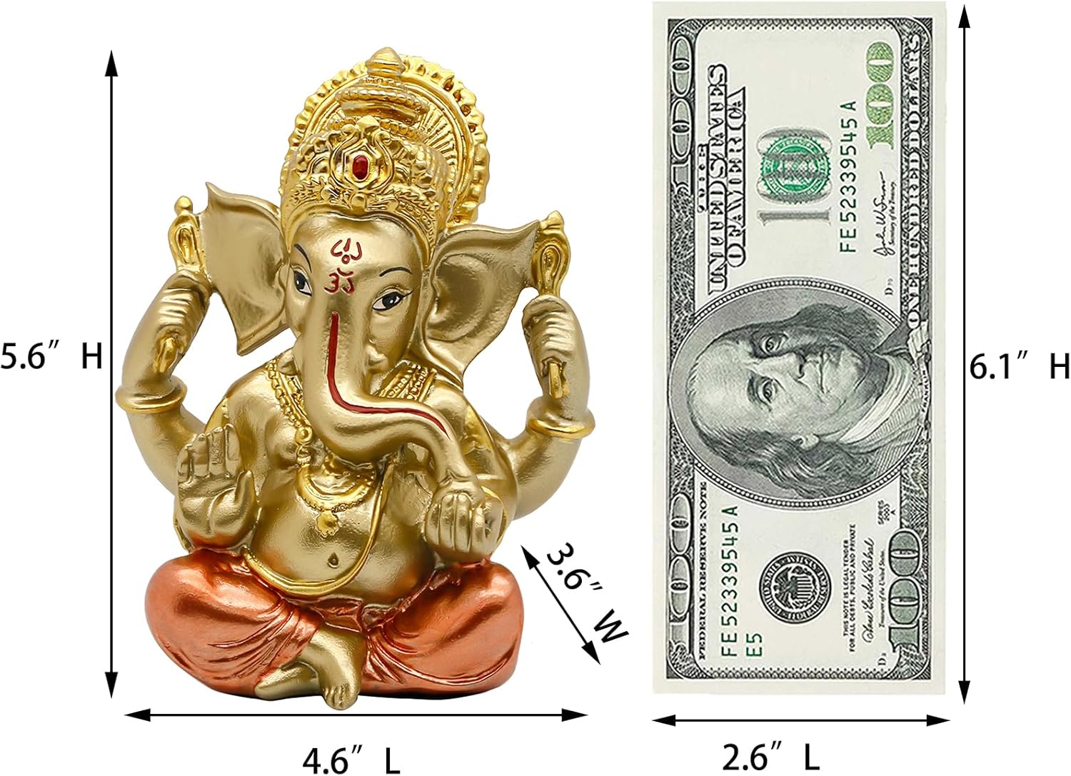 Premium Quality Lord Ganesha Statue for Home and Temple