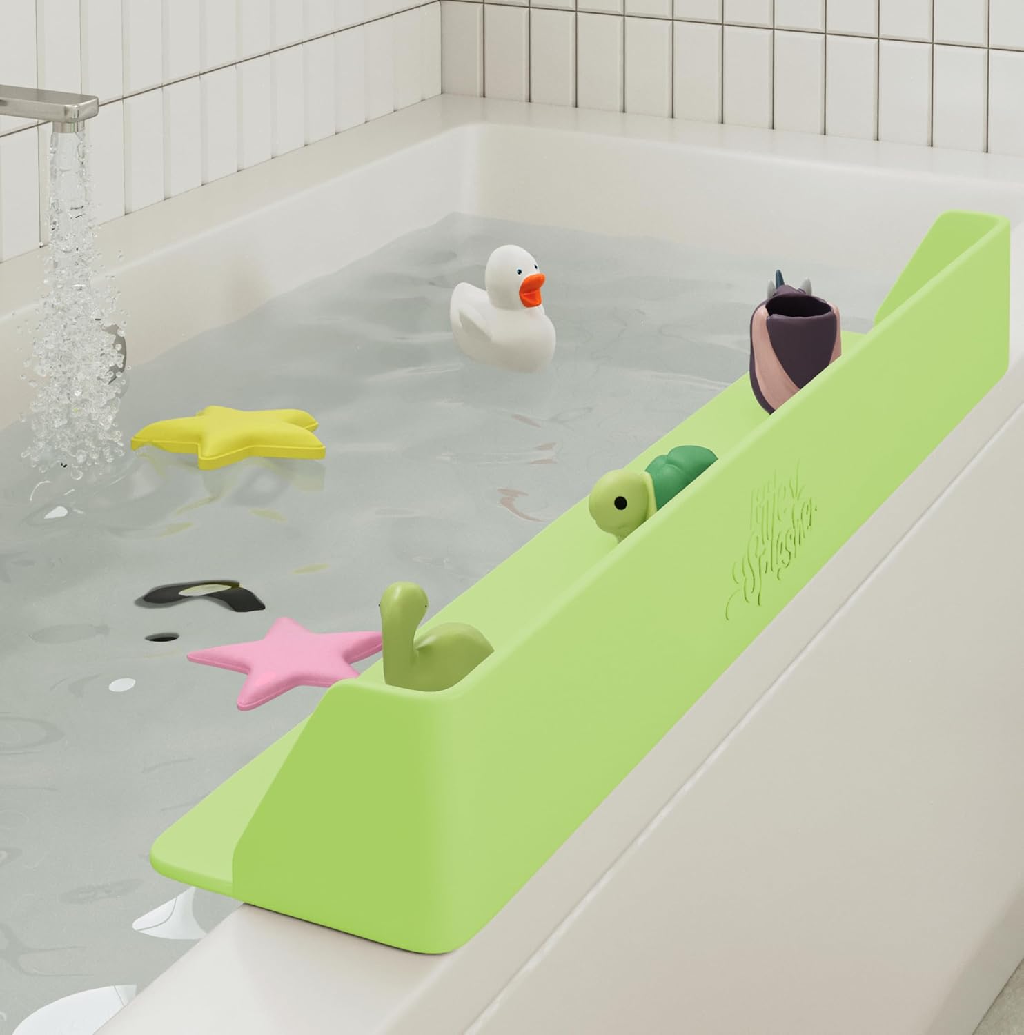 Little Splasher Green Bathtub PlayPad with Suction Cups