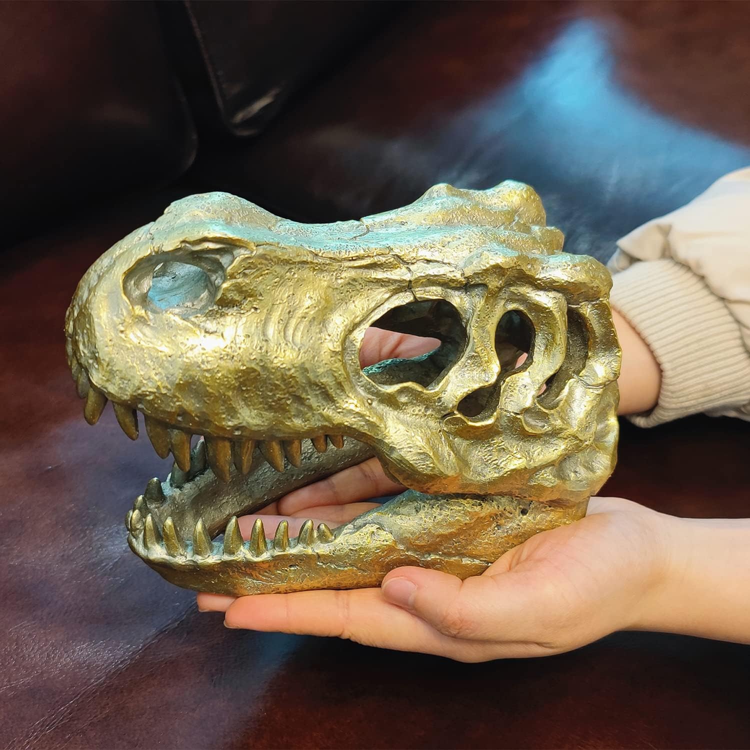 HEINBOW T-Rex Skull Resin Statue 76 Home Decor