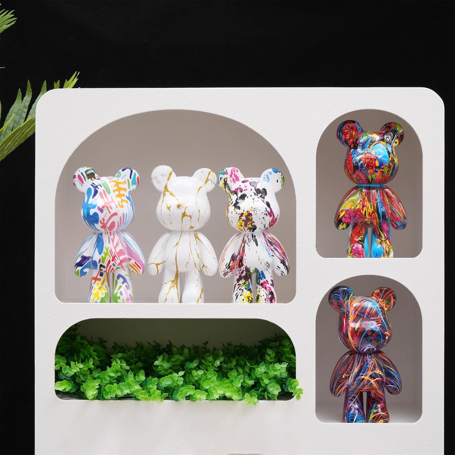 Resin Bear Statue Home Decor Sculpture Ornament