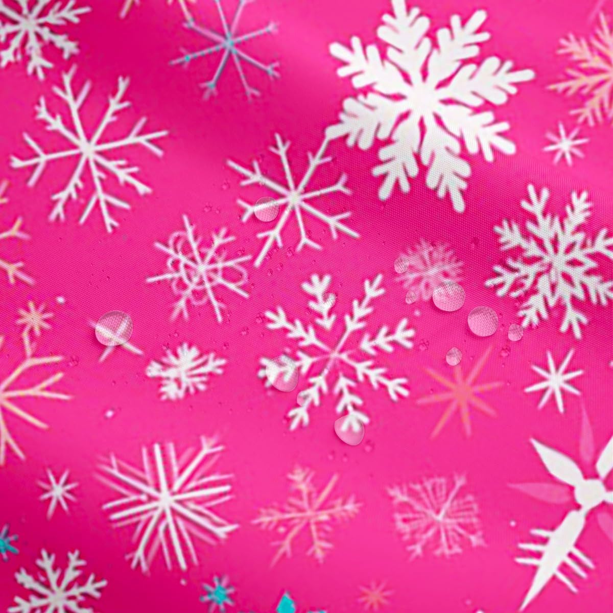 Erosebridal Girls Pink Shower Curtain Set