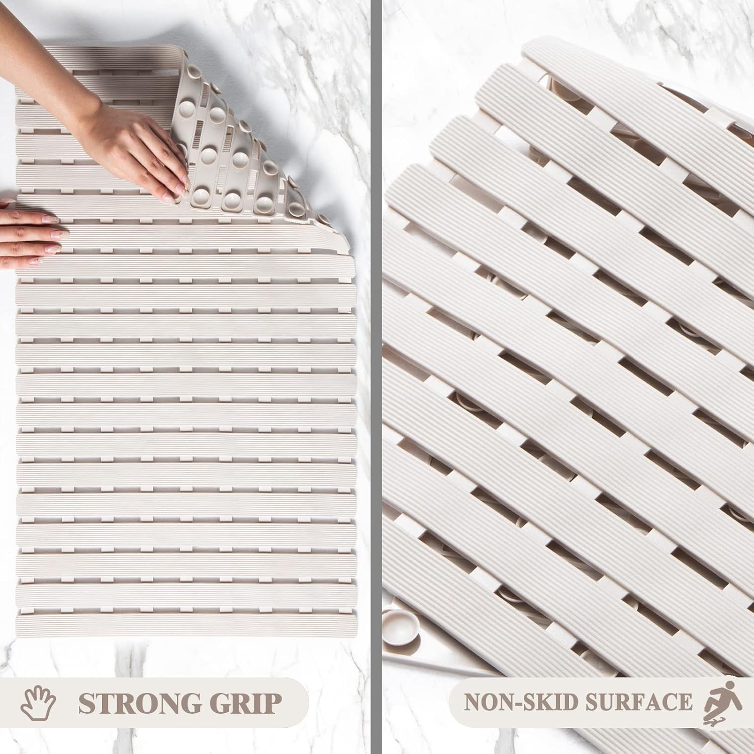 Sheepping Non Slip Bathtub Mat with Suction Cups