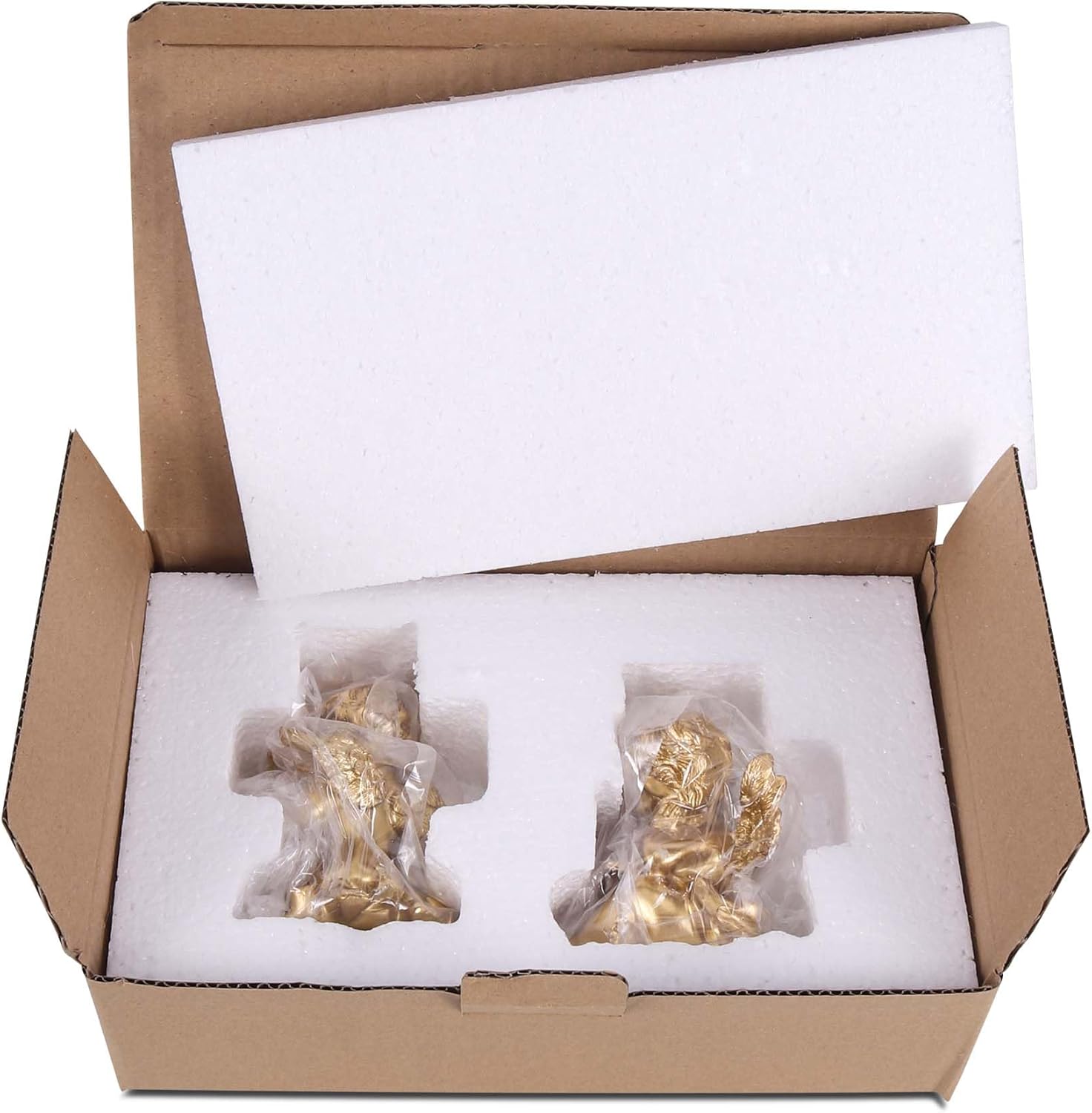 Goetland 2 Cherubs Baby Angel Statue Garden Decor
