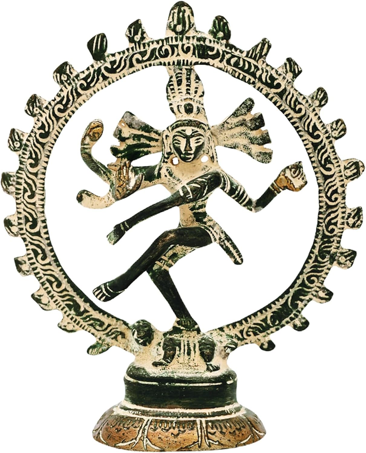Exotic India Brass Nataraja Statue 3-Inch