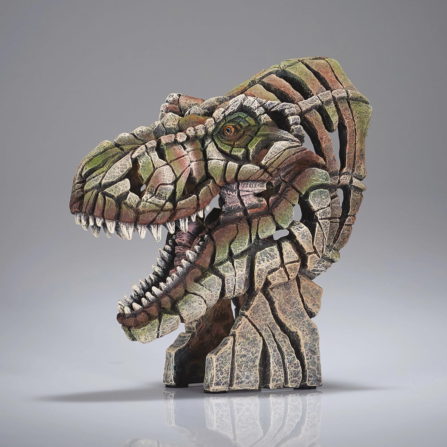 Enesco Edge Sculpture T-Rex Figurine Multicolor