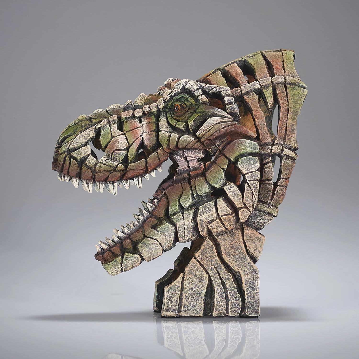 Enesco Edge Sculpture T-Rex Figurine Multicolor