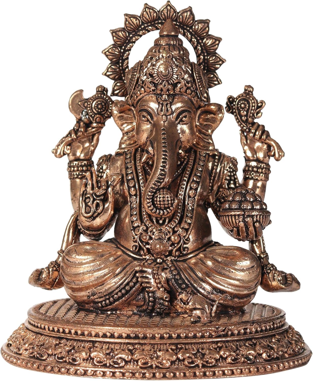 Small Superfine Lord Ganesha Brass Statue