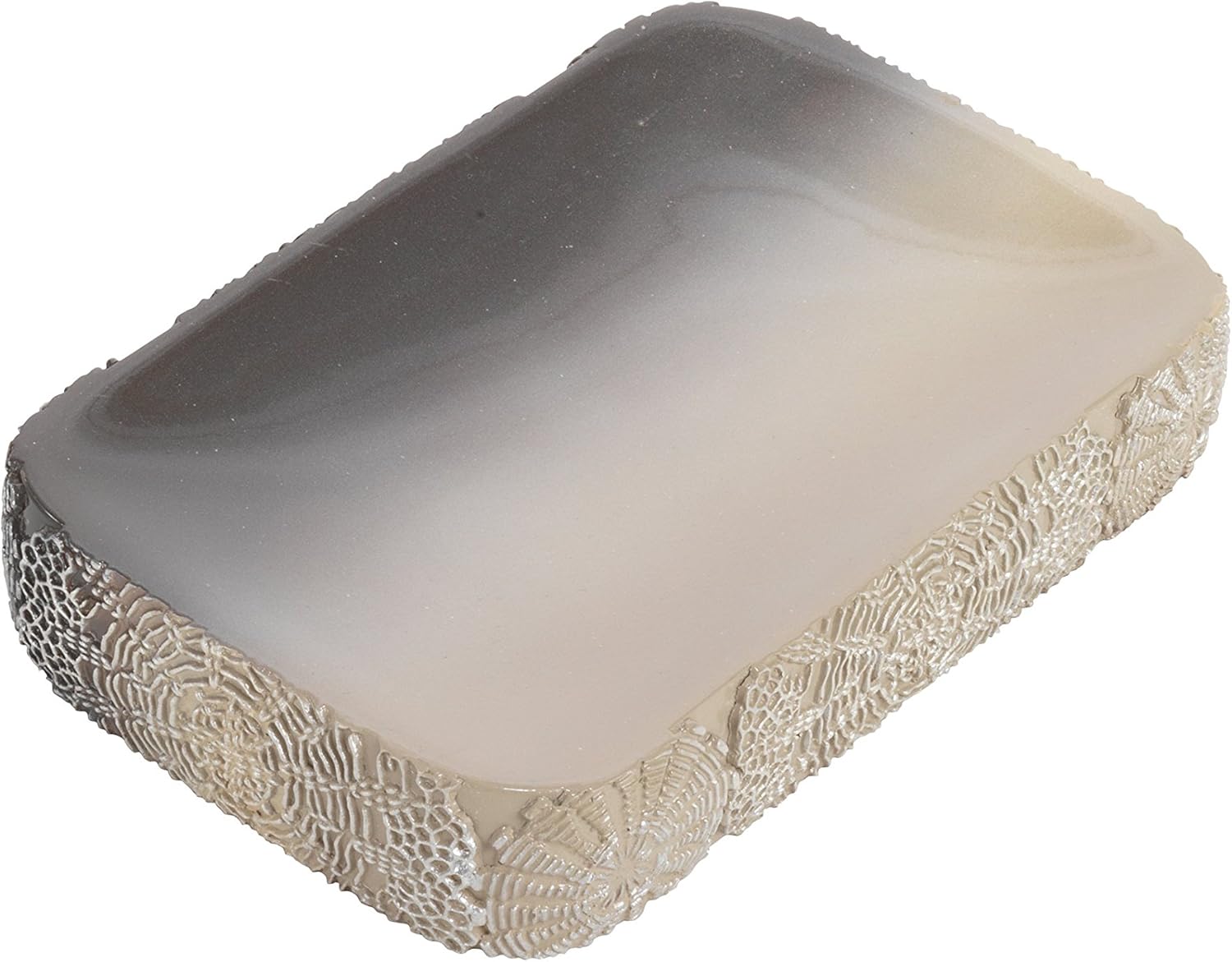 Popular Bath Fallon SOAP Dish BlackBeige