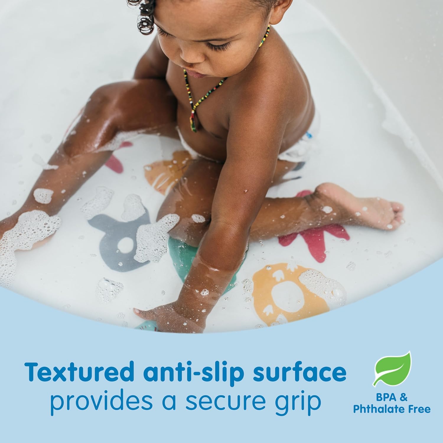 Dr Browns CleanUp Sit Splash Non-Slip Bath Stickers Dinosaur Theme 6m