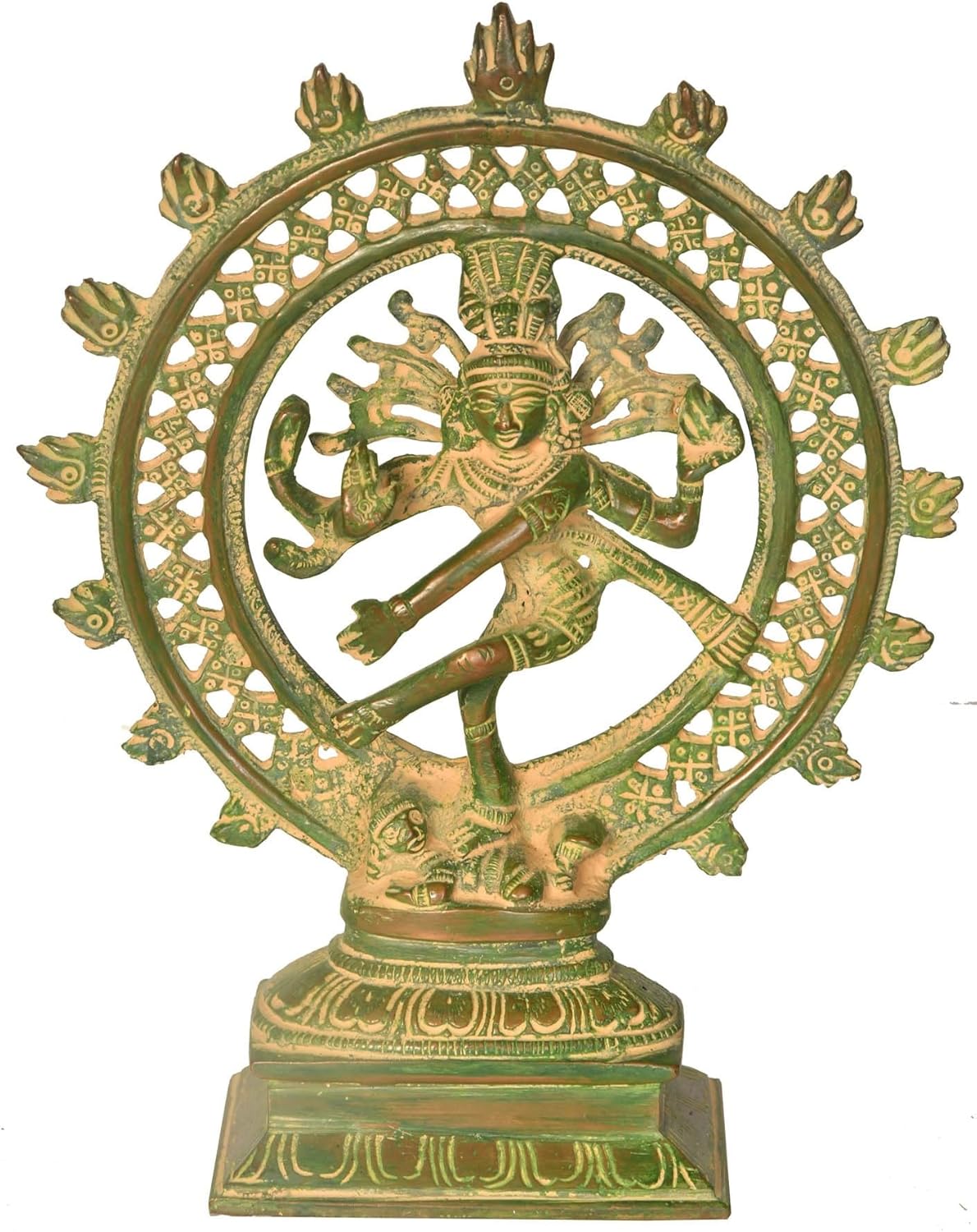Dancing Nataraja Brass Idol - Spiritual Home Decor