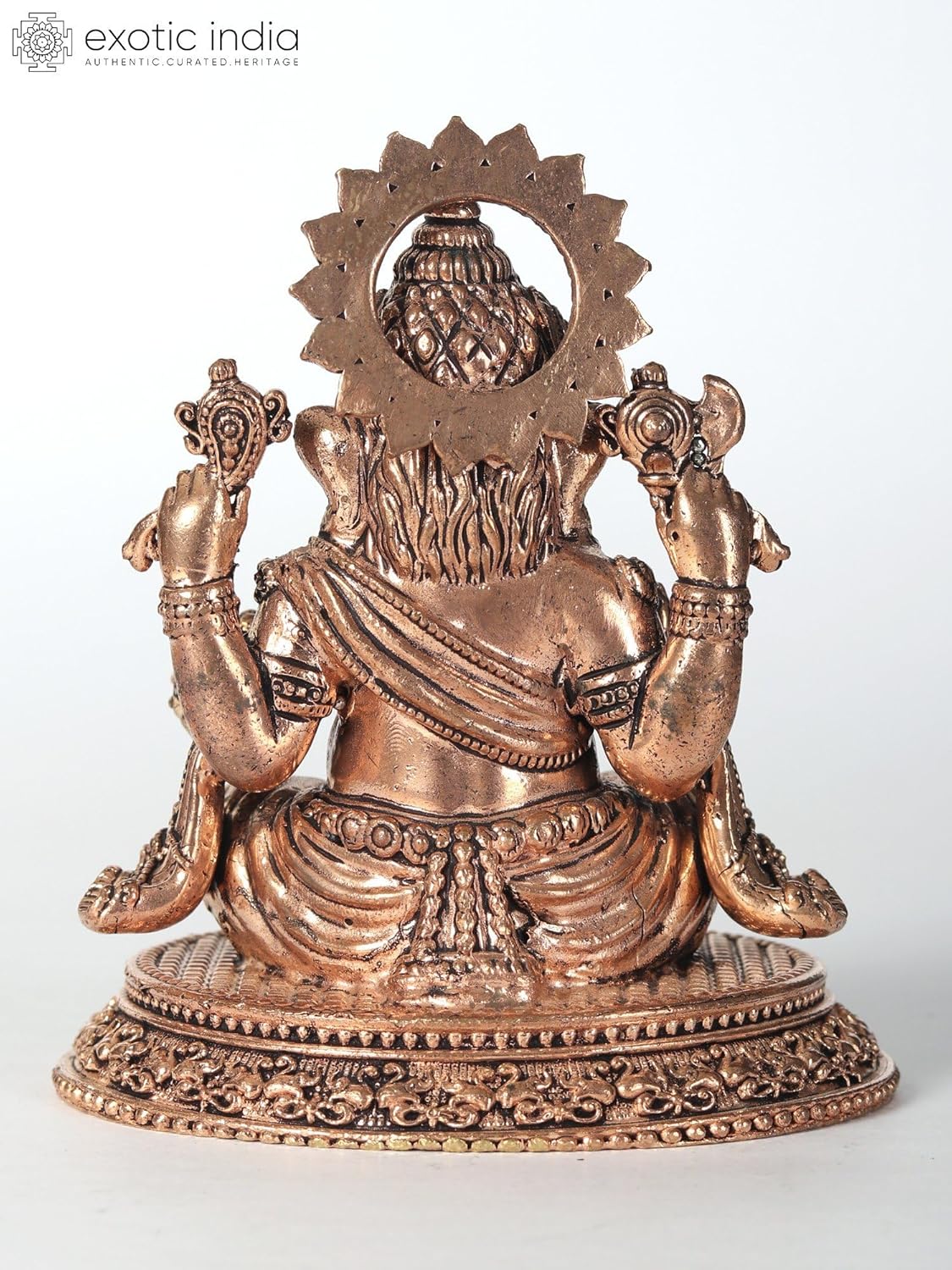 Small Superfine Lord Ganesha Brass Statue