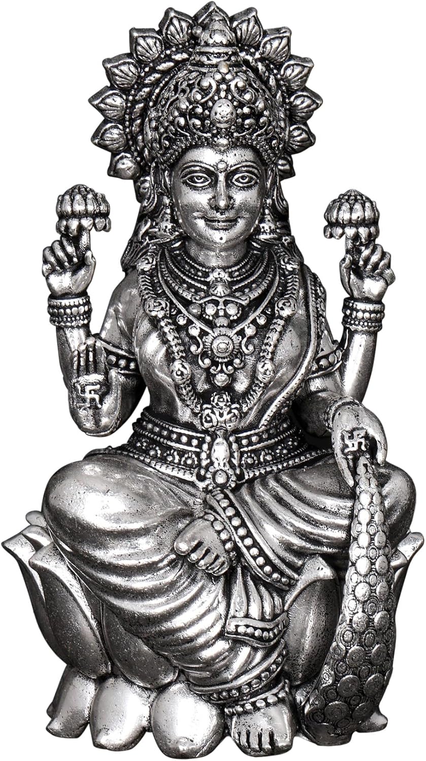 Goddess Lakshmi Brass Statue 25 Inch Height Pooja Idol for Temple