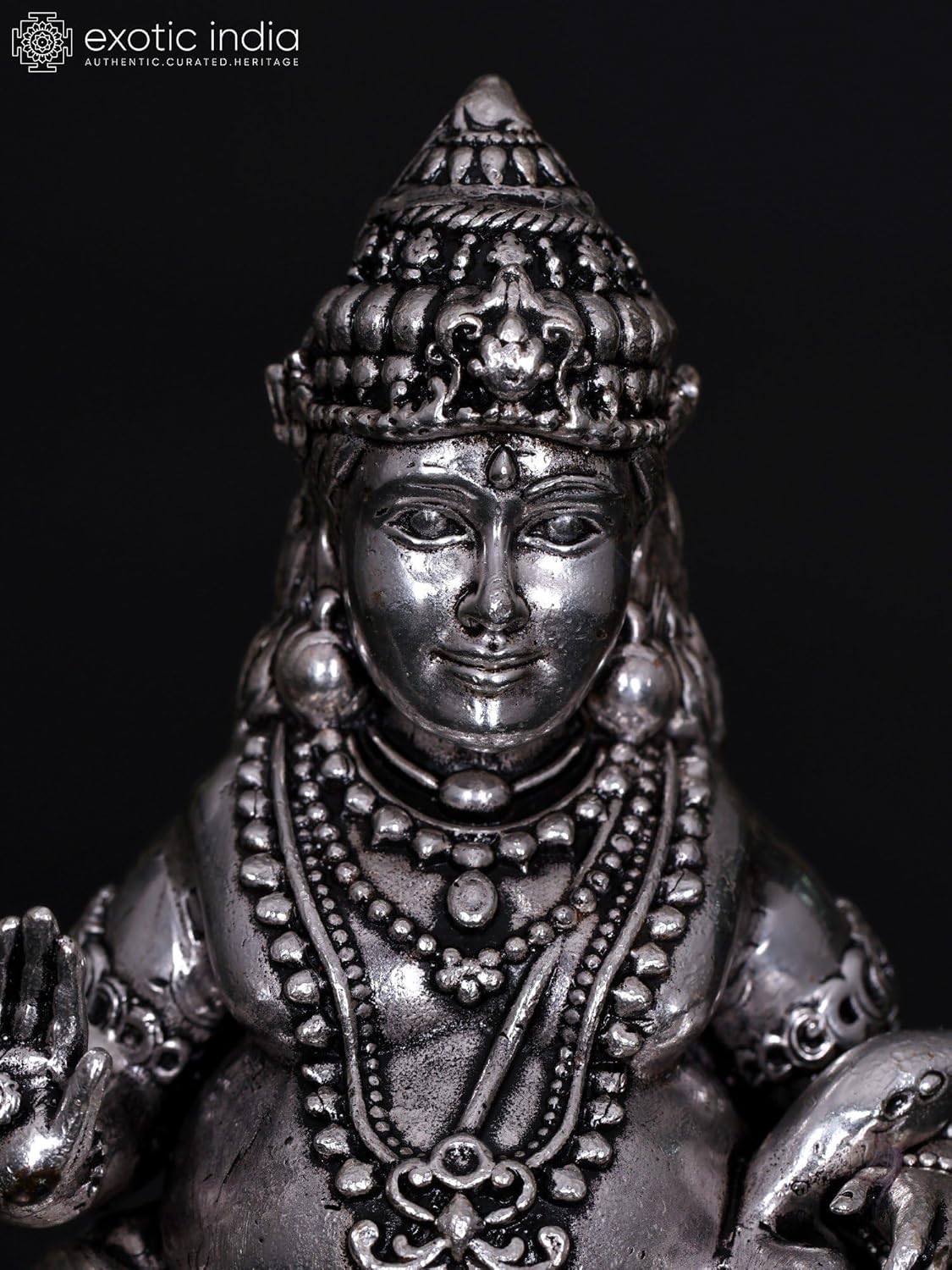 Small Superfine Blessing Lord Kubera Brass Statue 1