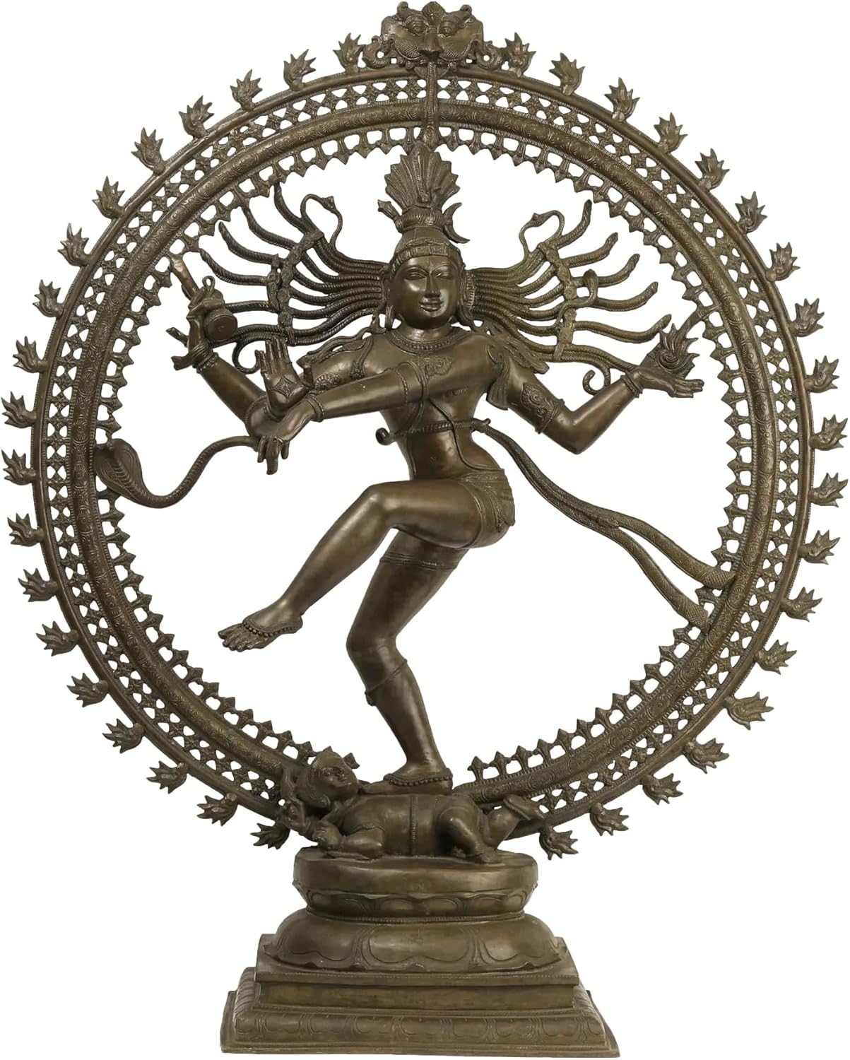 39 Nataraja Dancing Shiva Bronze Statue