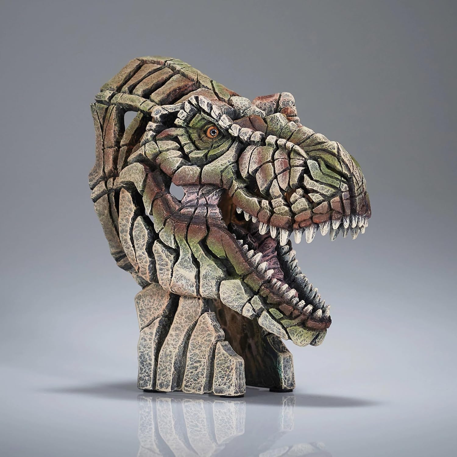 Enesco Edge Sculpture T-Rex Figurine Multicolor
