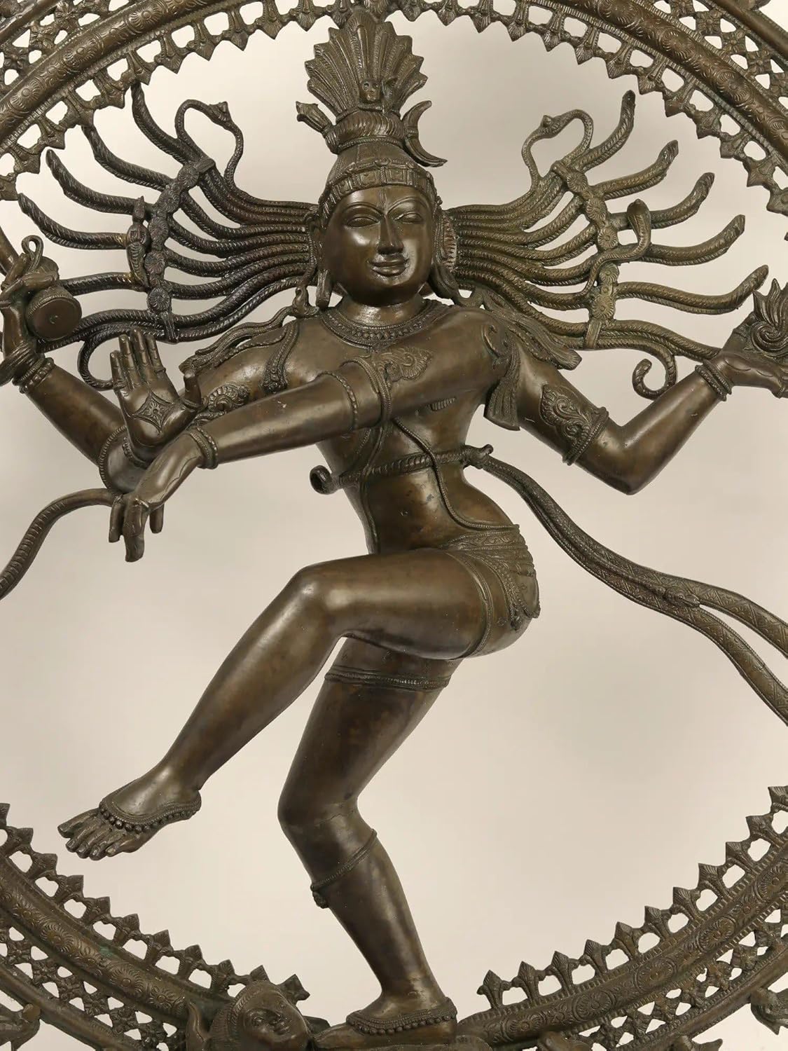 39 Nataraja Dancing Shiva Bronze Statue