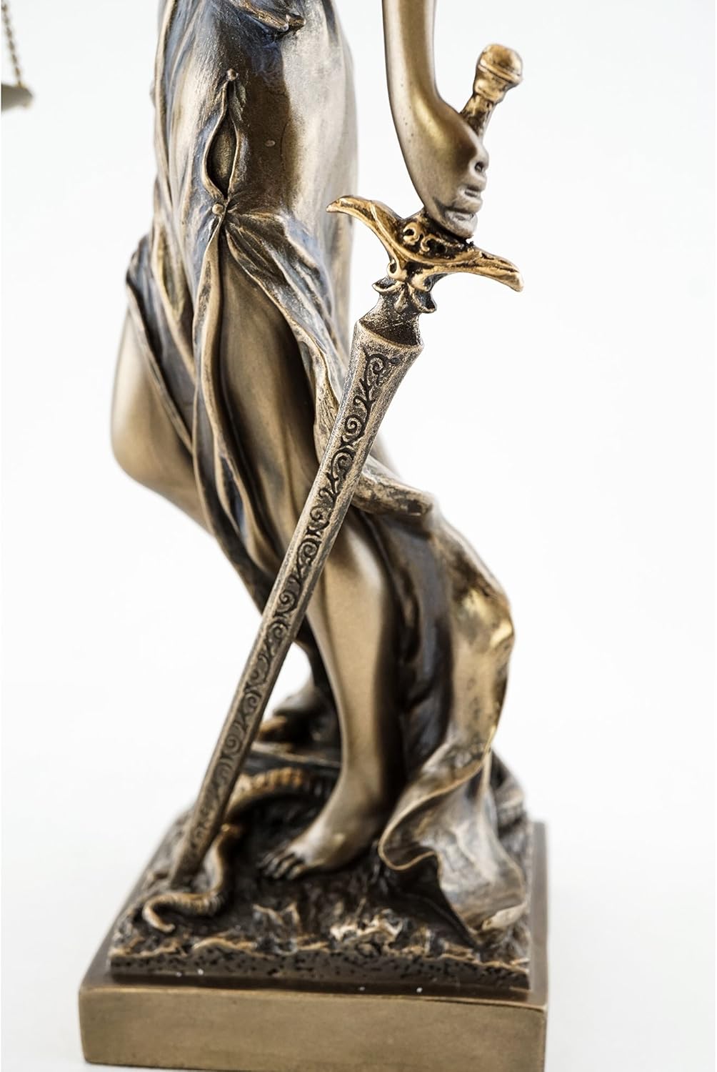 Top Collection Bronze Finish Lady Justice Statue 125 Inch