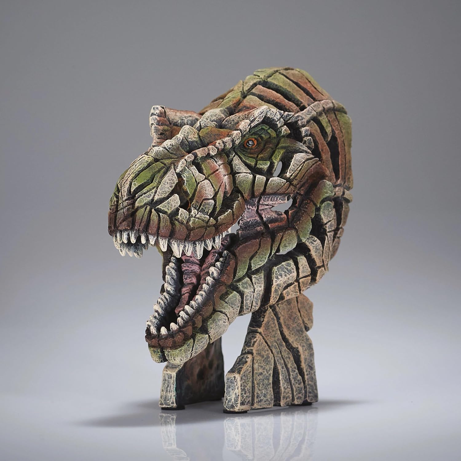 Enesco Edge Sculpture T-Rex Figurine Multicolor