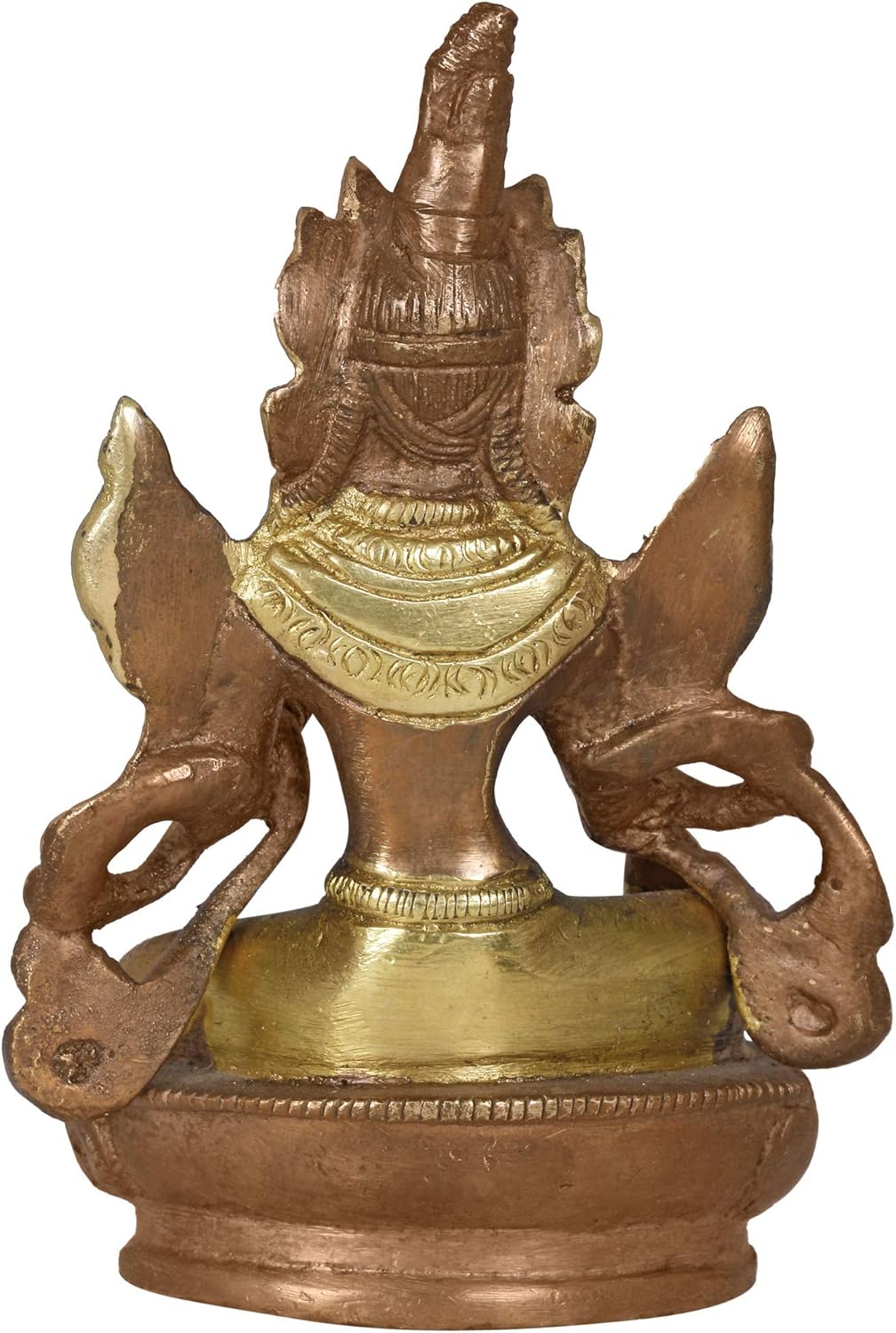 Tibetan Buddhist Green Tara Brass Statue - 45 Inch
